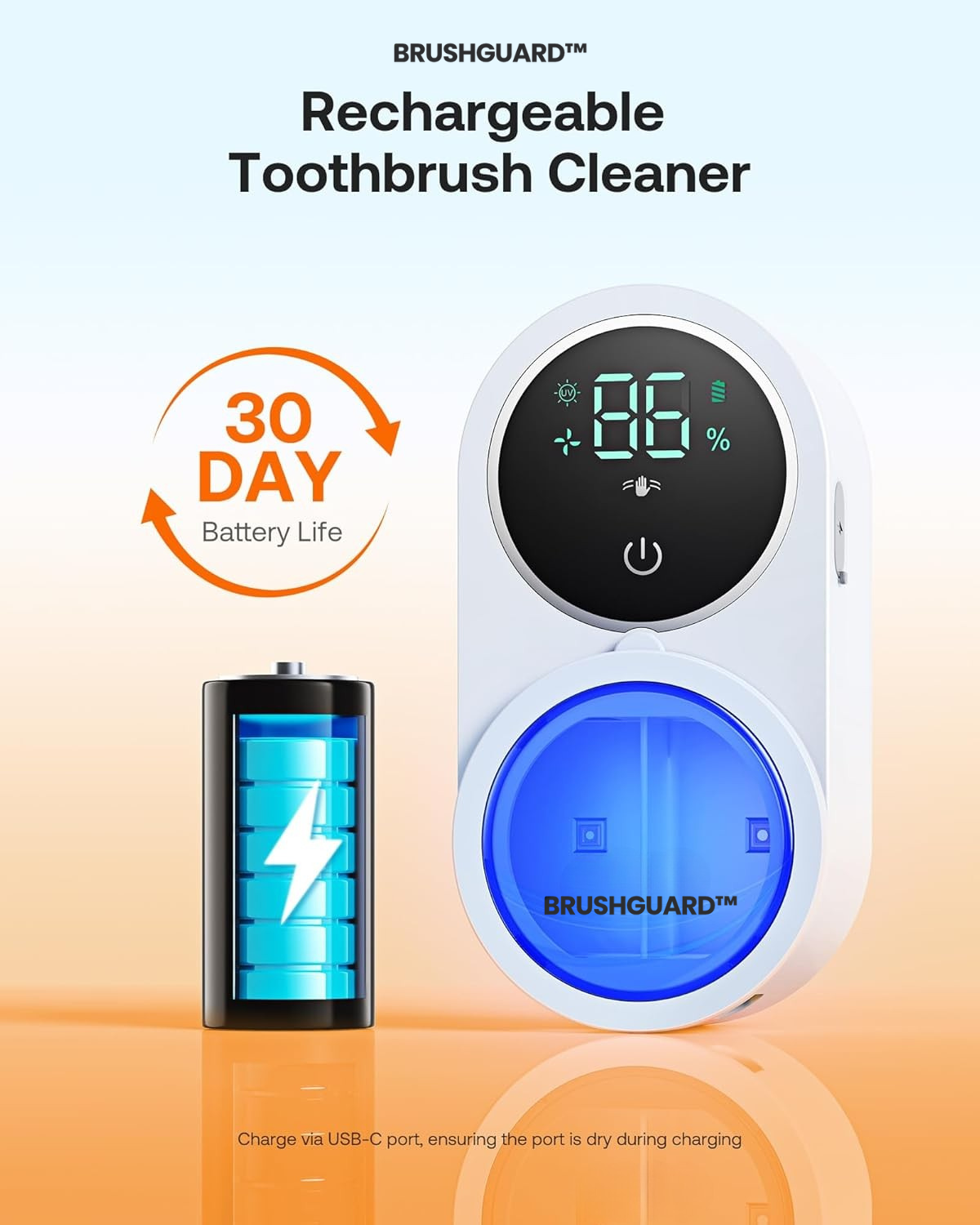 BrushGuard™ Pro - UV Toothbrush Sanitizer
